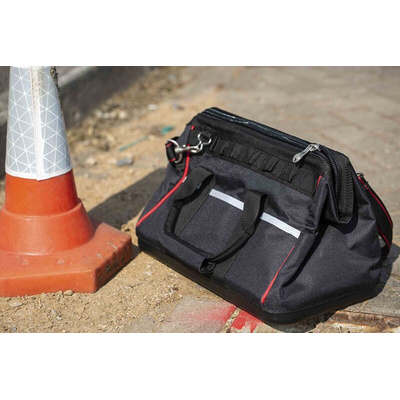 Technics Polyester Hard Bottom Bag with Shoulder Strap 415mm x 225mm x 290mm