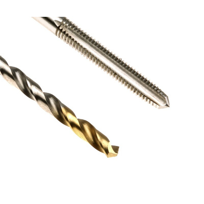 Dormer Tap & Drill Set, M4 Thread, Hand Tap
