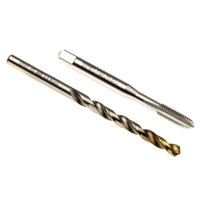 Dormer Tap & Drill Set, M6 Thread, Hand Tap