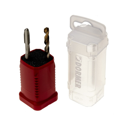 Dormer Tap & Drill Set, M6 Thread, Hand Tap