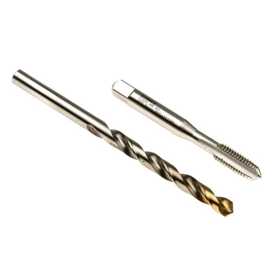 Dormer Tap & Drill Set, M8 Thread, Hand Tap