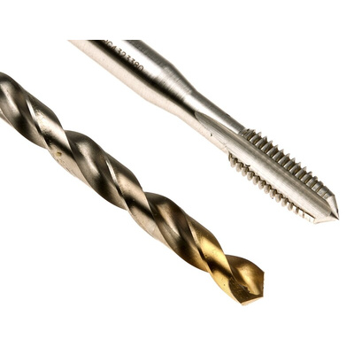 Dormer Tap & Drill Set, M8 Thread, Hand Tap