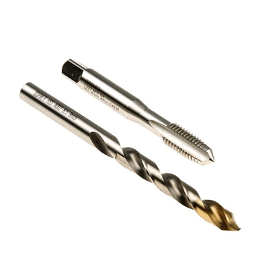 Dormer Tap & Drill Set, M10 Thread, Hand Tap