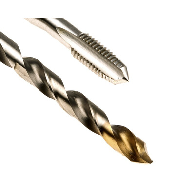 Dormer Tap & Drill Set, M10 Thread, Hand Tap