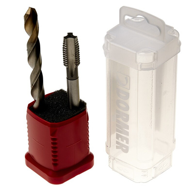 Dormer Tap & Drill Set, M12 Thread, Hand Tap