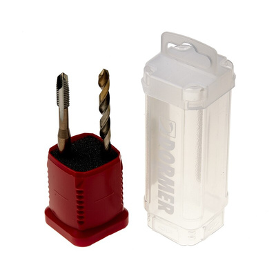 Dormer Tap & Drill Set, M8 Thread, Machine Tap