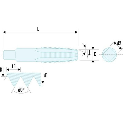 Facom Threading Tap