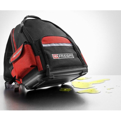 Facom Polyester, Polypropylene Backpack with Shoulder Strap 355mm x 225mm x 460mm