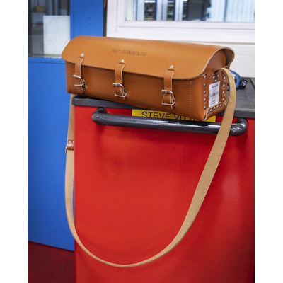 Facom Leather Tool Bag with Shoulder Strap 405mm x 145mm x 125mm