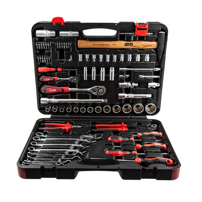 RS PRO 78 Piece Mechanical Tool Kit with Case