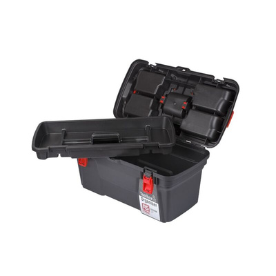 RS PRO Plastic Tool Box, 494 x 250 x 263mm