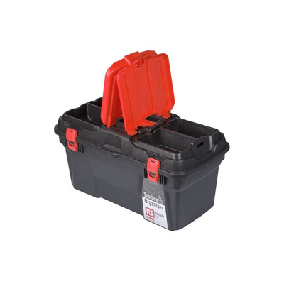 RS PRO Plastic Tool Box, 494 x 250 x 263mm
