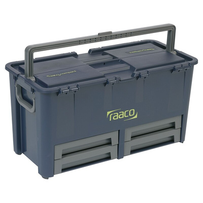 Raaco 4 drawers  Plastic Tool Box, 620 x 320 x 620mm