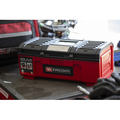 Facom One Touch Plastic Tool Box, 391 x 222 x 164mm