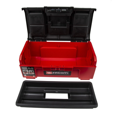 Facom One Touch Plastic Tool Box, 391 x 222 x 164mm