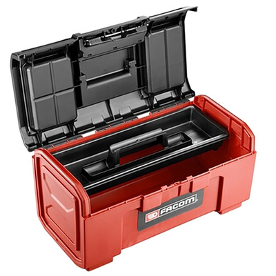 Facom One Touch Plastic Tool Box, 603 x 273 x 603mm