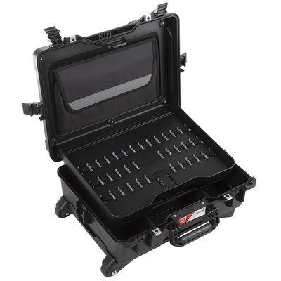 RS PRO Tool Case, with 2 Wheels, 530 x 230 x 400mm