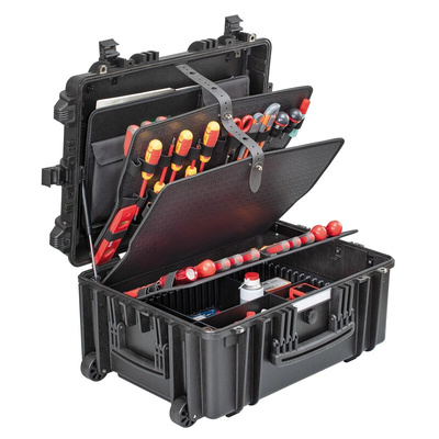 GT Line Plastic Tool Case, 538 x 405 x 250mm