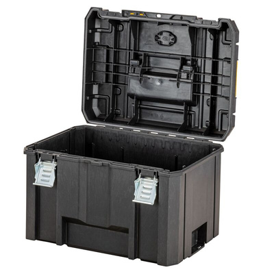 DeWALT TSTAK Deep Box Plastic Tool Box, 440 x 440 x 302mm