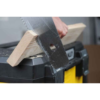Stanley Tools Rolling Workshop Plastic Tool Box, with 2 Wheels, 570 x 410 x 570mm