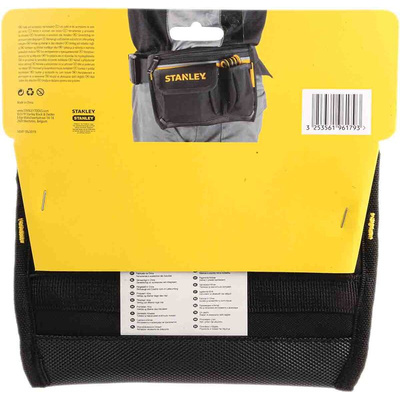 Stanley Tools 600 Denier Fabric, 3 Pocket Tool Belt Pouch