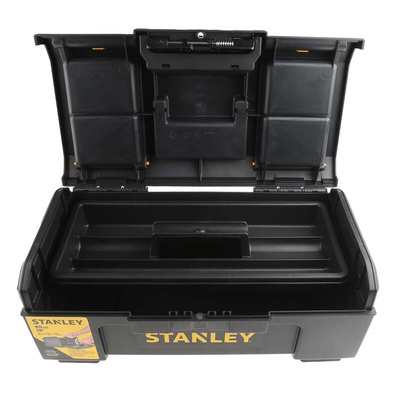 Stanley One Touch 2 drawers  Plastic Tool Box, 394 x 220 x 394mm
