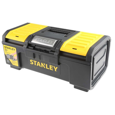 Stanley One Touch 2 drawers  Plastic Tool Box, 394 x 220 x 394mm