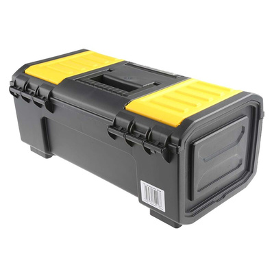 Stanley One Touch 2 drawers  Plastic Tool Box, 394 x 220 x 394mm
