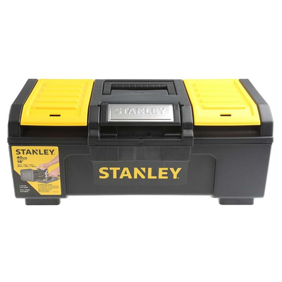 Stanley One Touch 2 drawers  Plastic Tool Box, 394 x 220 x 394mm