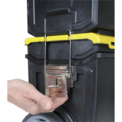 Stanley 3 in 1 2 drawers  Plastic Tool Box, with 2 Wheels, 475 x 284 x 475mm