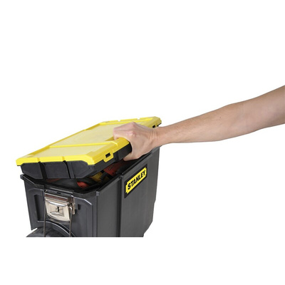 Stanley 3 in 1 2 drawers  Plastic Tool Box, with 2 Wheels, 475 x 284 x 475mm