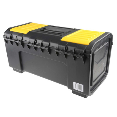 Stanley One Touch 2 drawers  Plastic Tool Box, 486 x 266 x 486mm