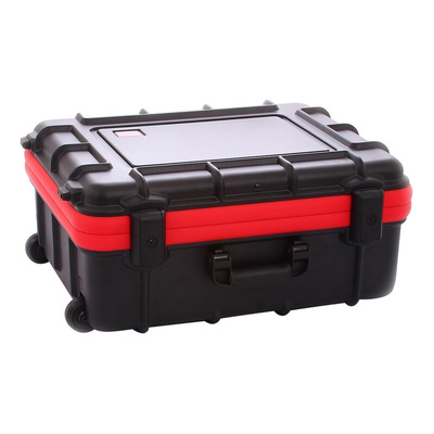 RS PRO Plastic Tool Case, with 2 Wheels, 560 x 460 x 195mm