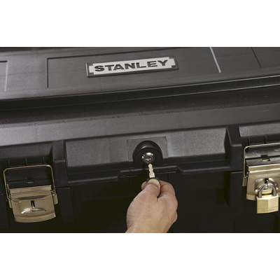 Stanley 2 drawer Plastic Wheeled Contractor Chest, 946mm x 578mm x 578mm