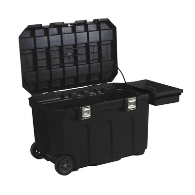 Stanley 2 drawer Plastic Wheeled Contractor Chest, 946mm x 578mm x 578mm