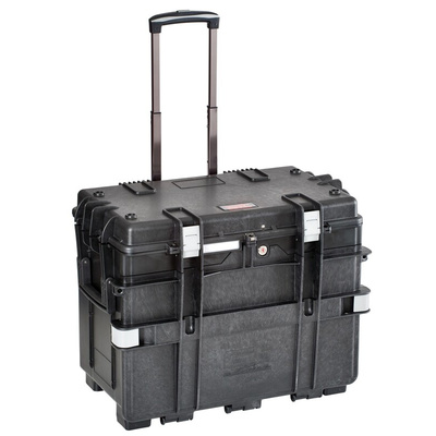 GT Line 4 drawer Plastic Wheeled Tool Trolley, 455mm x 381mm x 581mm