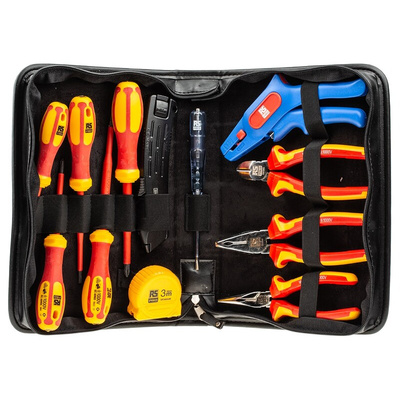 RS PRO 12 Piece Tool Kit, VDE Approved