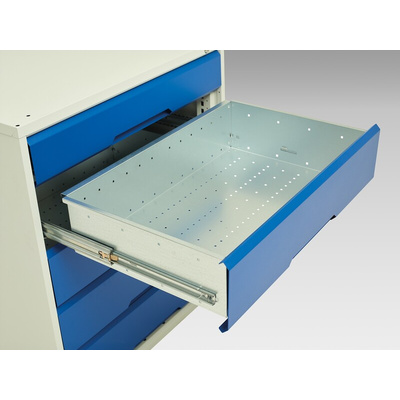 Bott 6 drawer Steel Wheeled Tool Cabinet, 980mm x 1.05m x 600mm