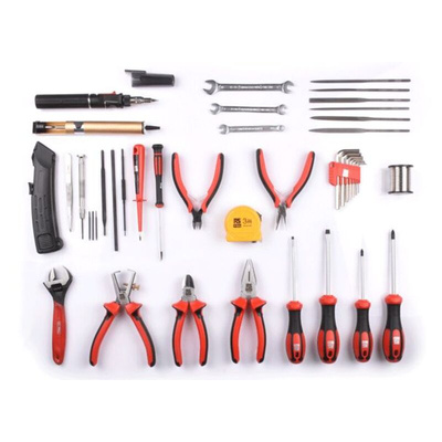 RS PRO 25 Piece Engineers Tool Kit with Case