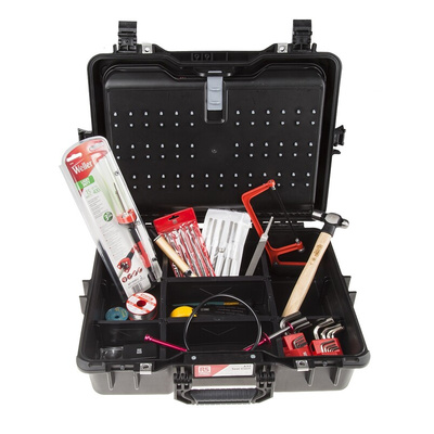 RS PRO 82 Piece Engineers Tool Kit with Case