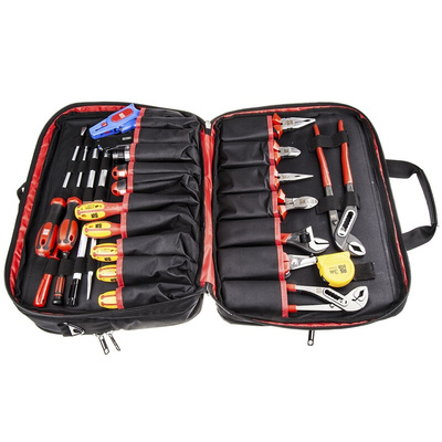 RS PRO 32 Piece Electricians Tool Kit with Case, VDE Approved