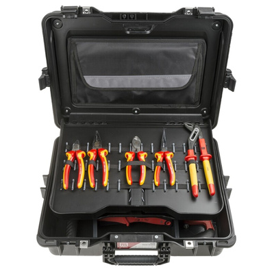 RS PRO 36 Piece Electricians Tool Kit with Case, VDE Approved