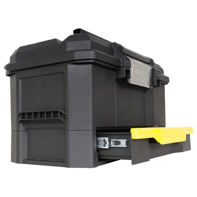 Stanley One Touch 1 drawer  Tool Box, 481 x 279 x 481mm