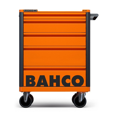 Bahco 5 drawer Solid Steel Wheeled Tool Chest, 965mm x 693mm x 510mm