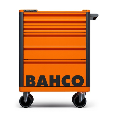 Bahco 6 drawer Solid Steel Wheeled Tool Chest, 965mm x 693mm x 510mm