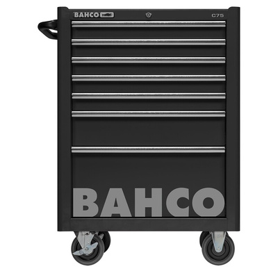 Bahco 7 drawer Stainless Steel (Top) Wheeled Tool Chest, 985mm x 677mm x 501mm
