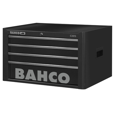 Bahco 4 drawer Stainless Steel (Top) Tool Chest, 419mm x 677mm x 501mm