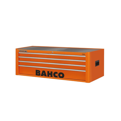 Bahco 4 drawer Stainless Steel (Top) Tool Chest, 419mm x 1016mm x 501mm