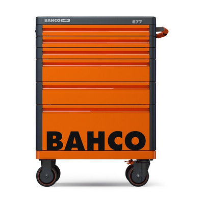 Bahco 6 drawer Solid Steel Wheeled Tool Chest, 980mm x 693mm x 510mm