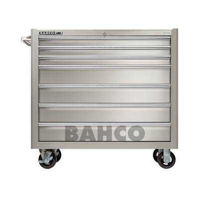 Bahco 7 drawer Stainless Steel Wheeled Tool Chest, 1200mm x 1260mm x 650mm